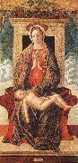 BELLINI, Giovanni Madonna Enthroned Adoring the Sleeping Child jhkj oil painting